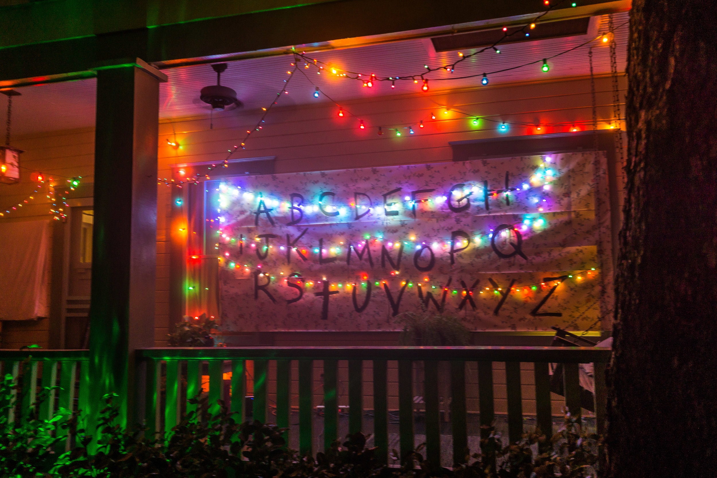 A great "Stranger Things" themed house.&nbsp;