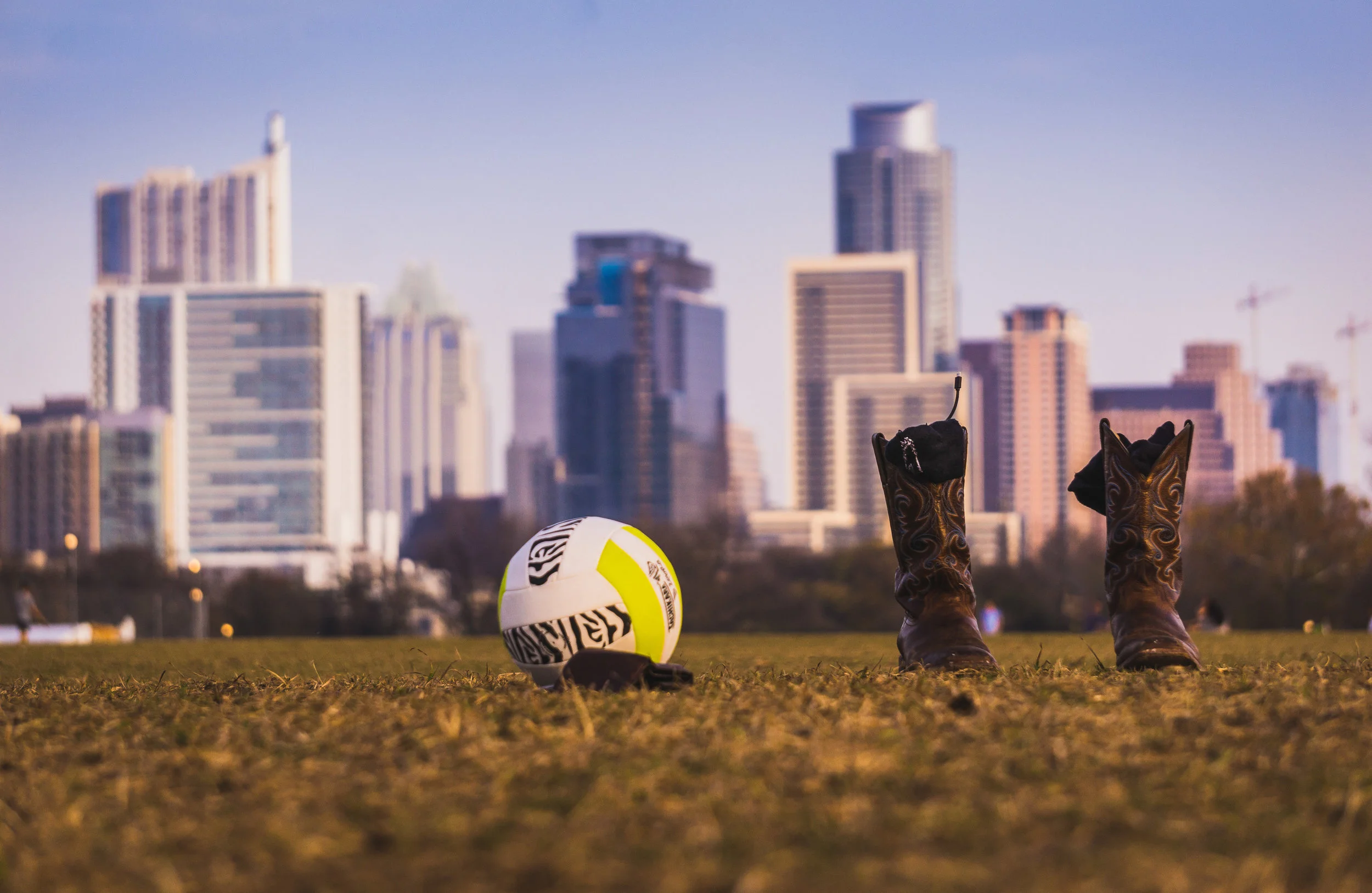 Downtown Austin; seen from Zilker Park