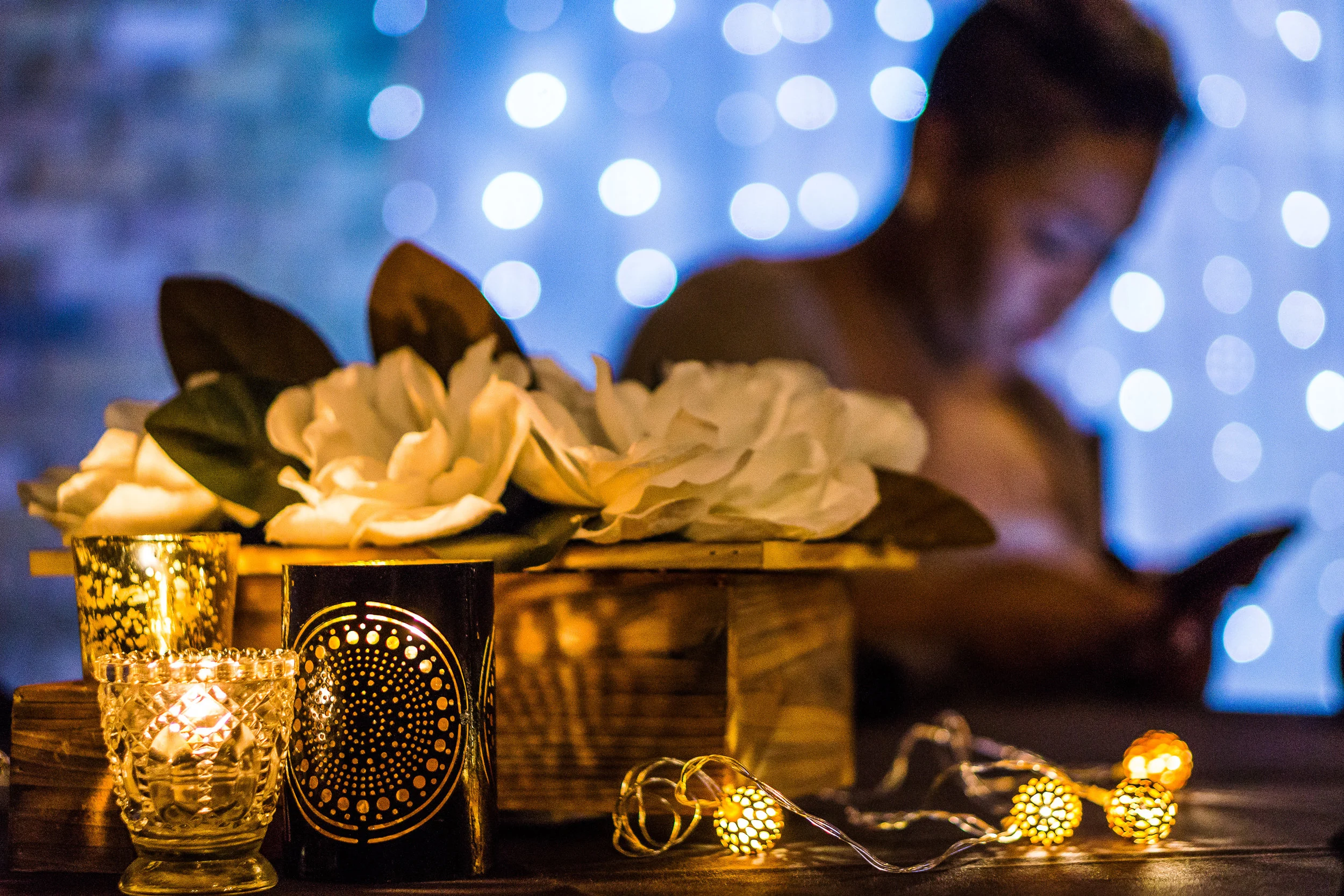 courntey seated with centerpiece.jpg