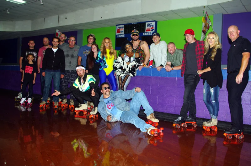 AD's 80s Skate Party — The BFF Blog