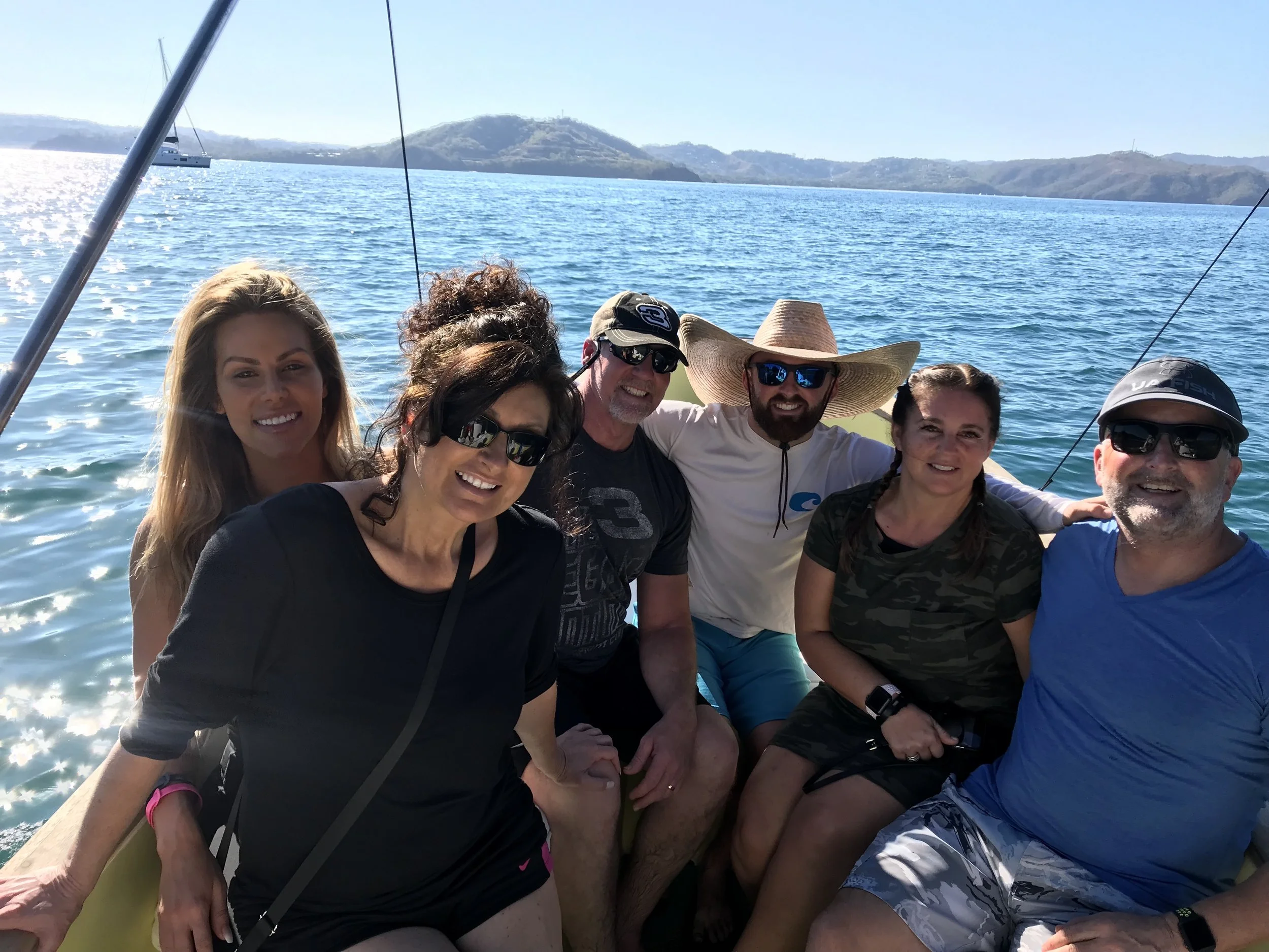 Whitney Dillon, Shawnee Ward, Rick Ward, Austin Dillon, Tina Dillon, and Mike Dillon