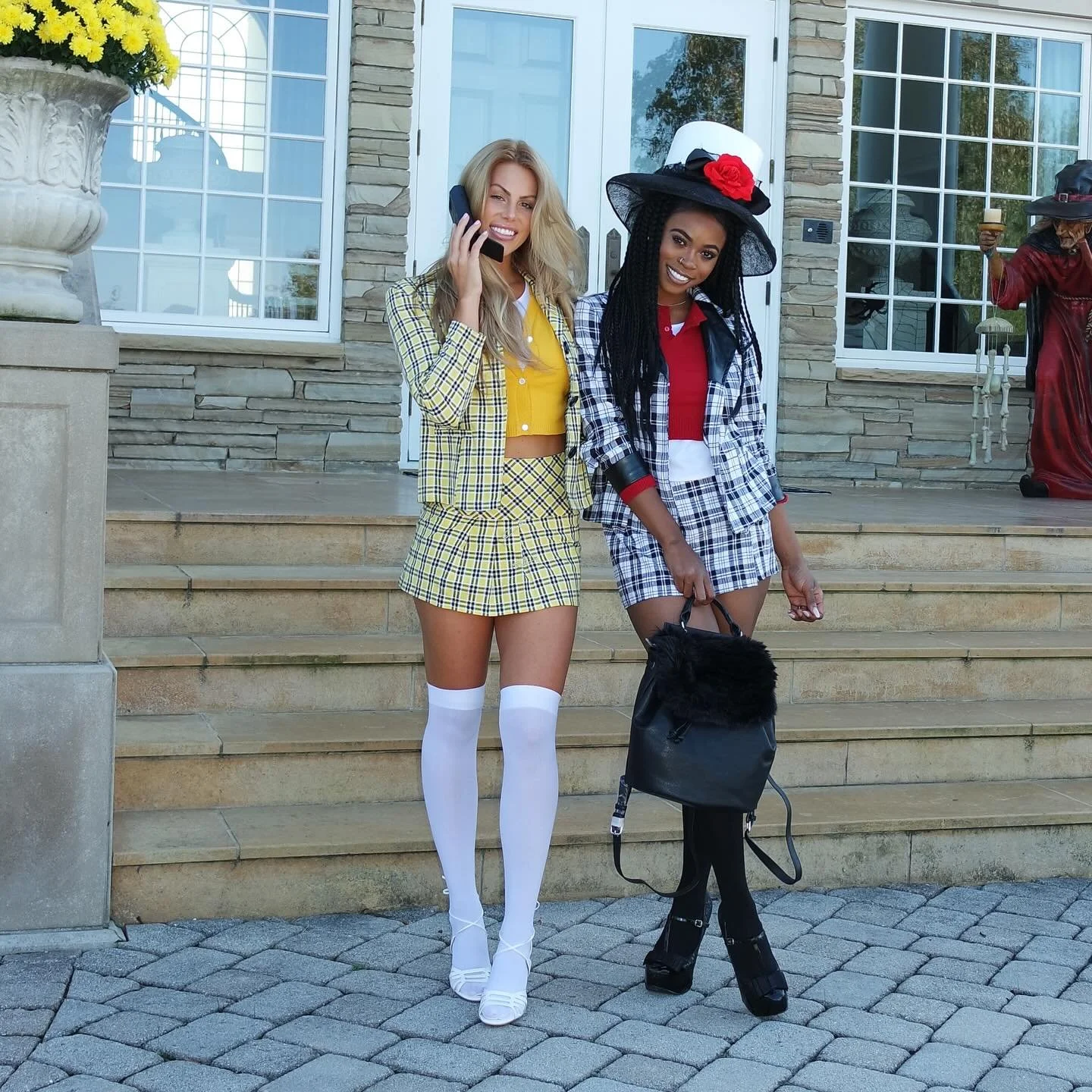 The year is 1995, the mood is iconic, and we&rsquo;re totally clueless 💅💞 Ugh, As If 🦄🌸🩷💕💋 #cheranddionne #cluelessmovie