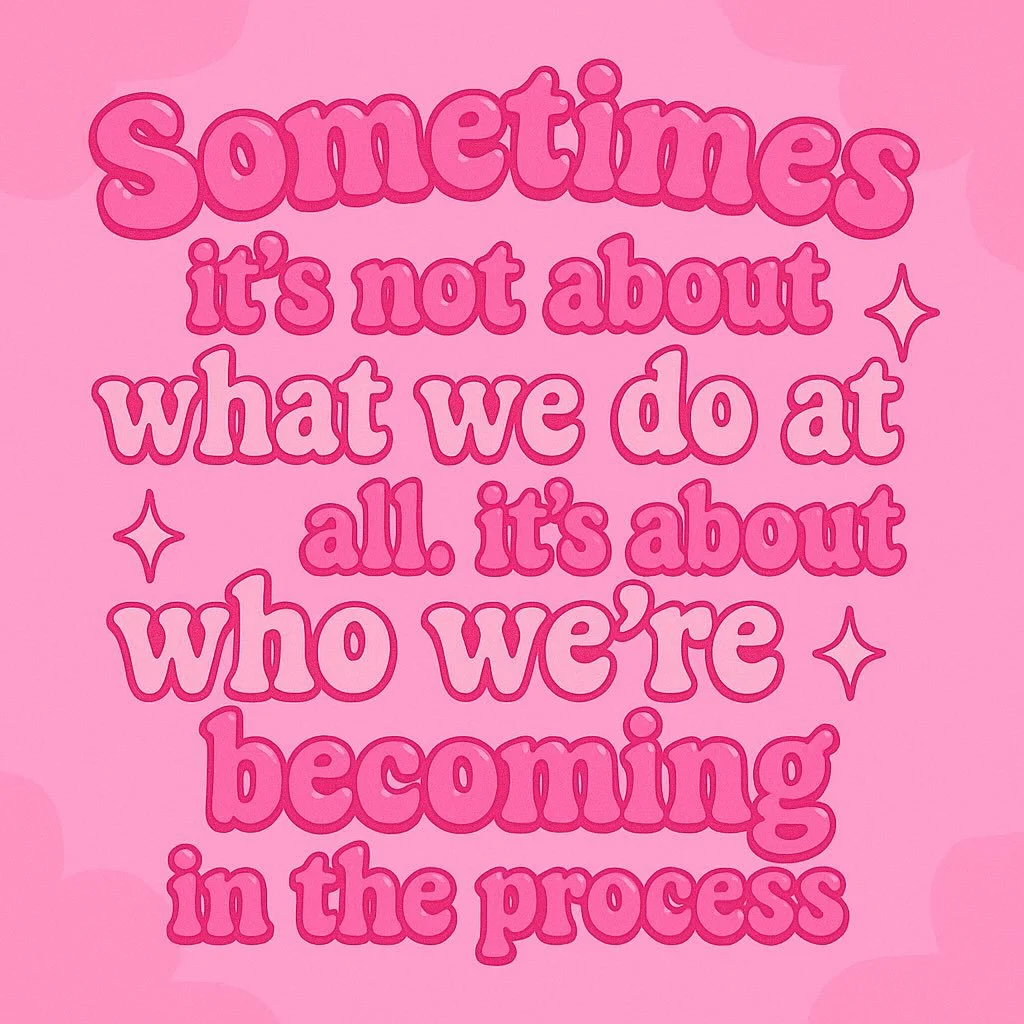 🦋 NEW BLOG: It&rsquo;s not about checking boxes &mdash; it&rsquo;s about becoming who God made you to be ✨ Becoming her is the real masterpiece 💕