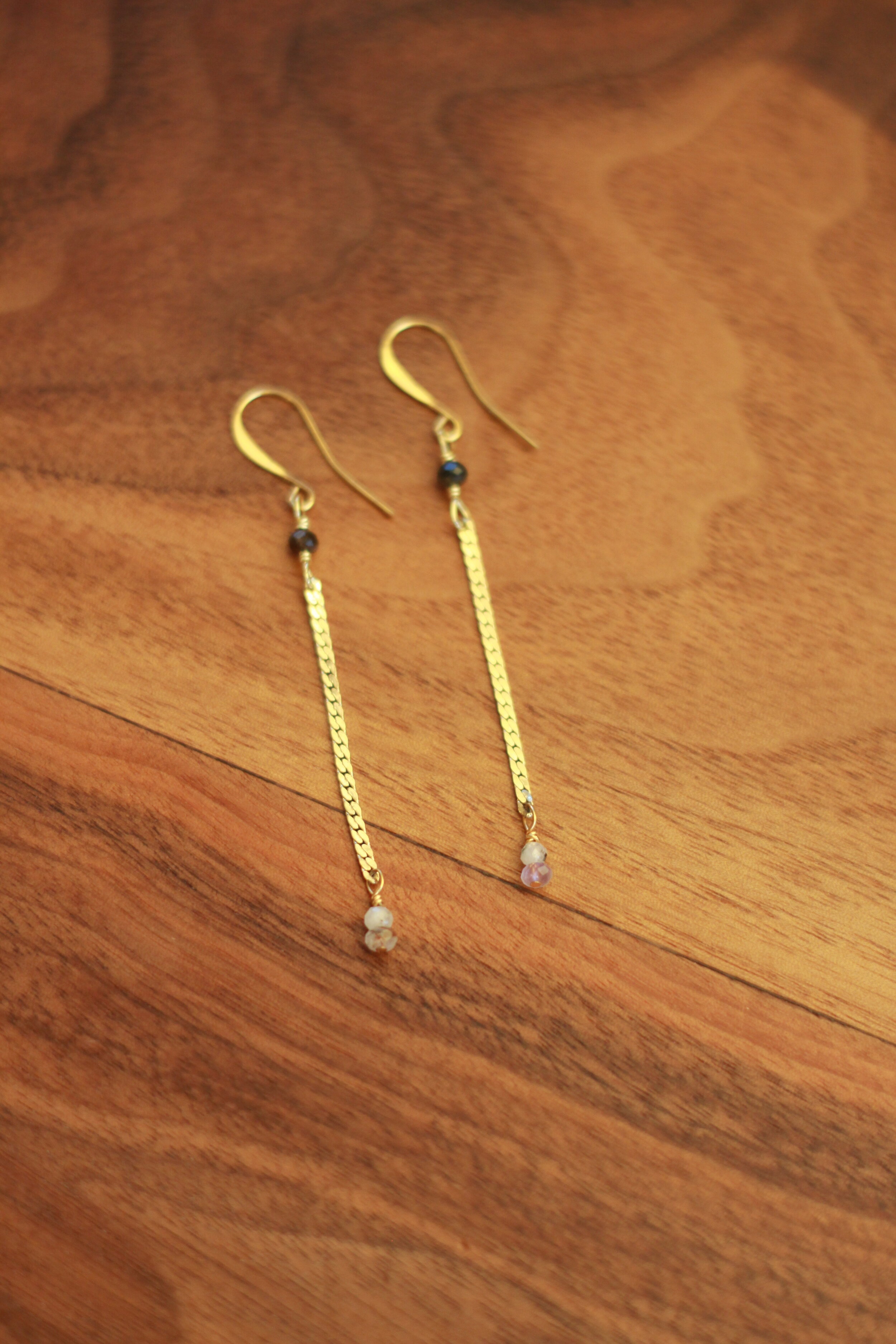 Golden Drop Earrings