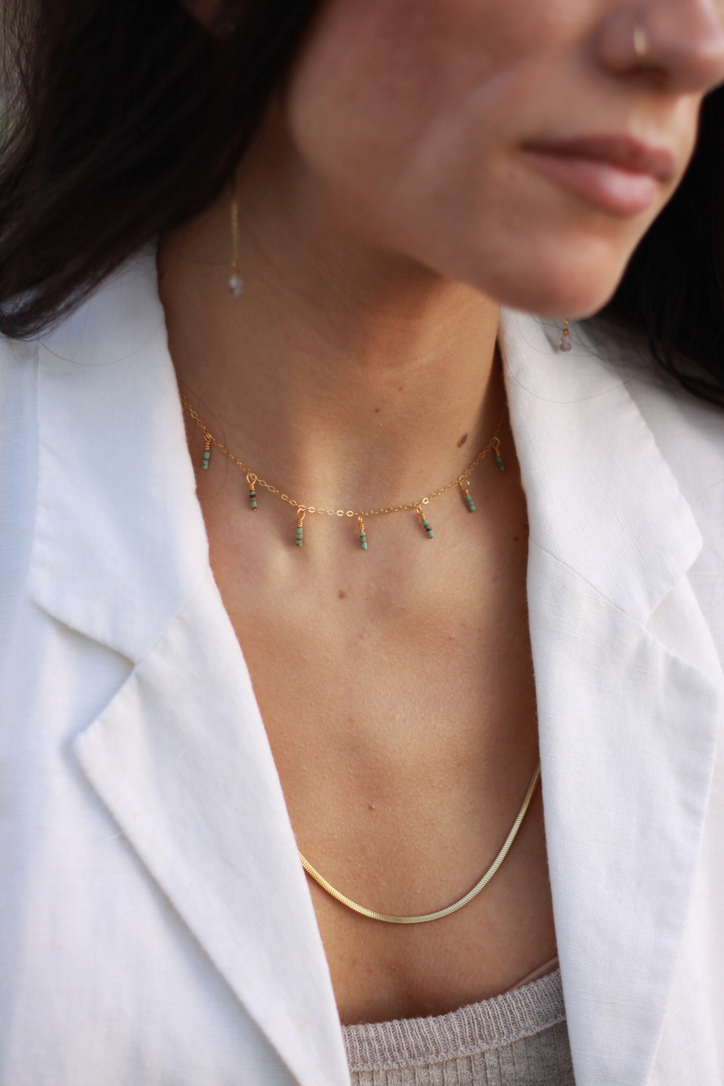 Turquoise Dainty Necklace