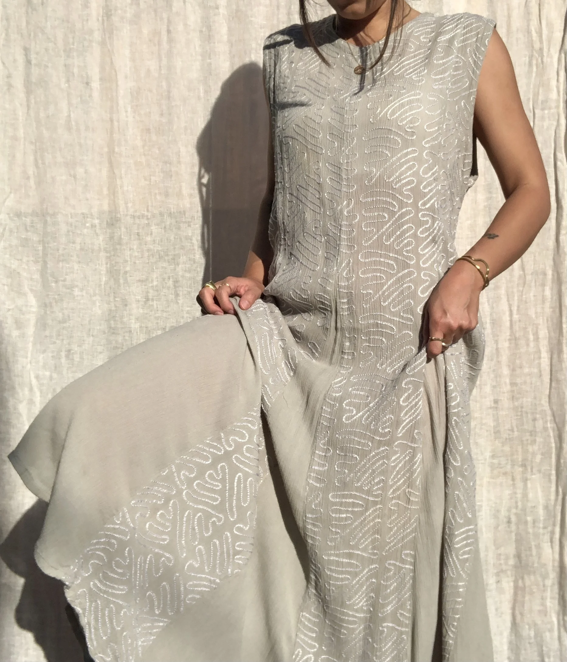 white christmas dresses Santorini - Maxi Dress main image 1