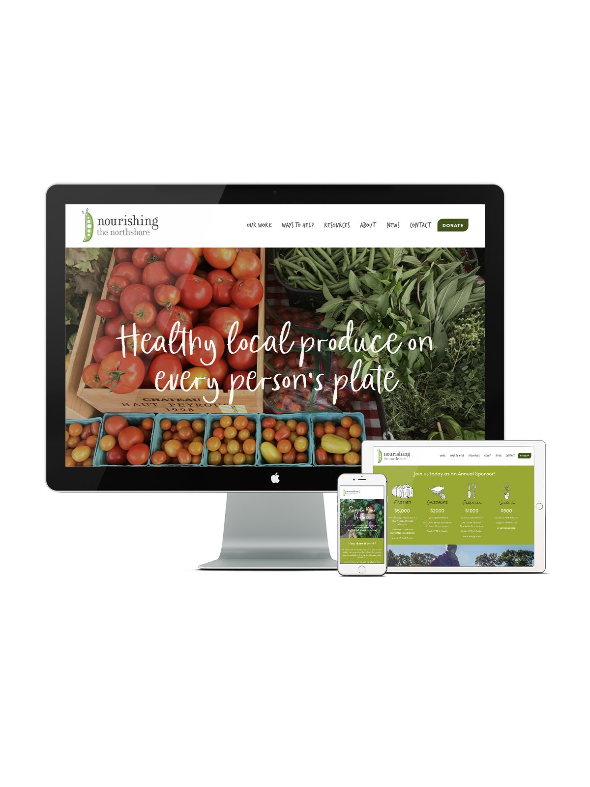 Nourishing the North Shore Website