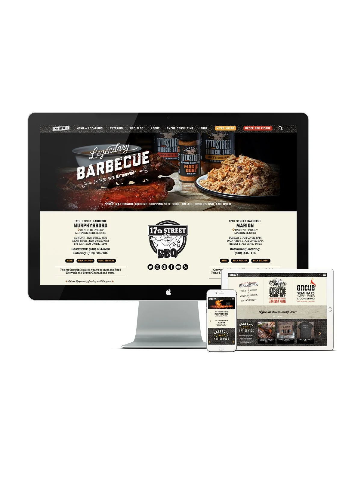 17th Street Barbecue Website