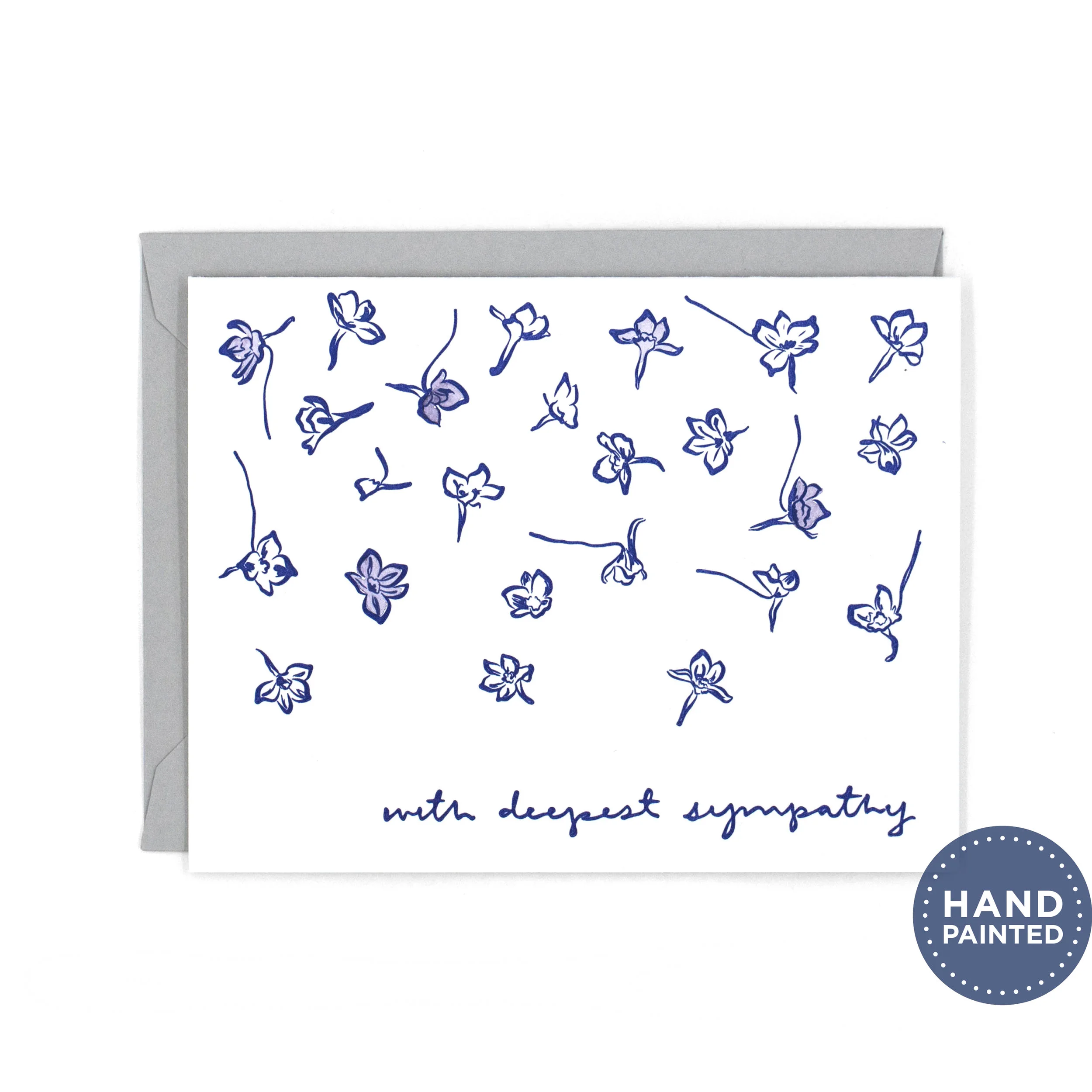 Floral Sympathy Card