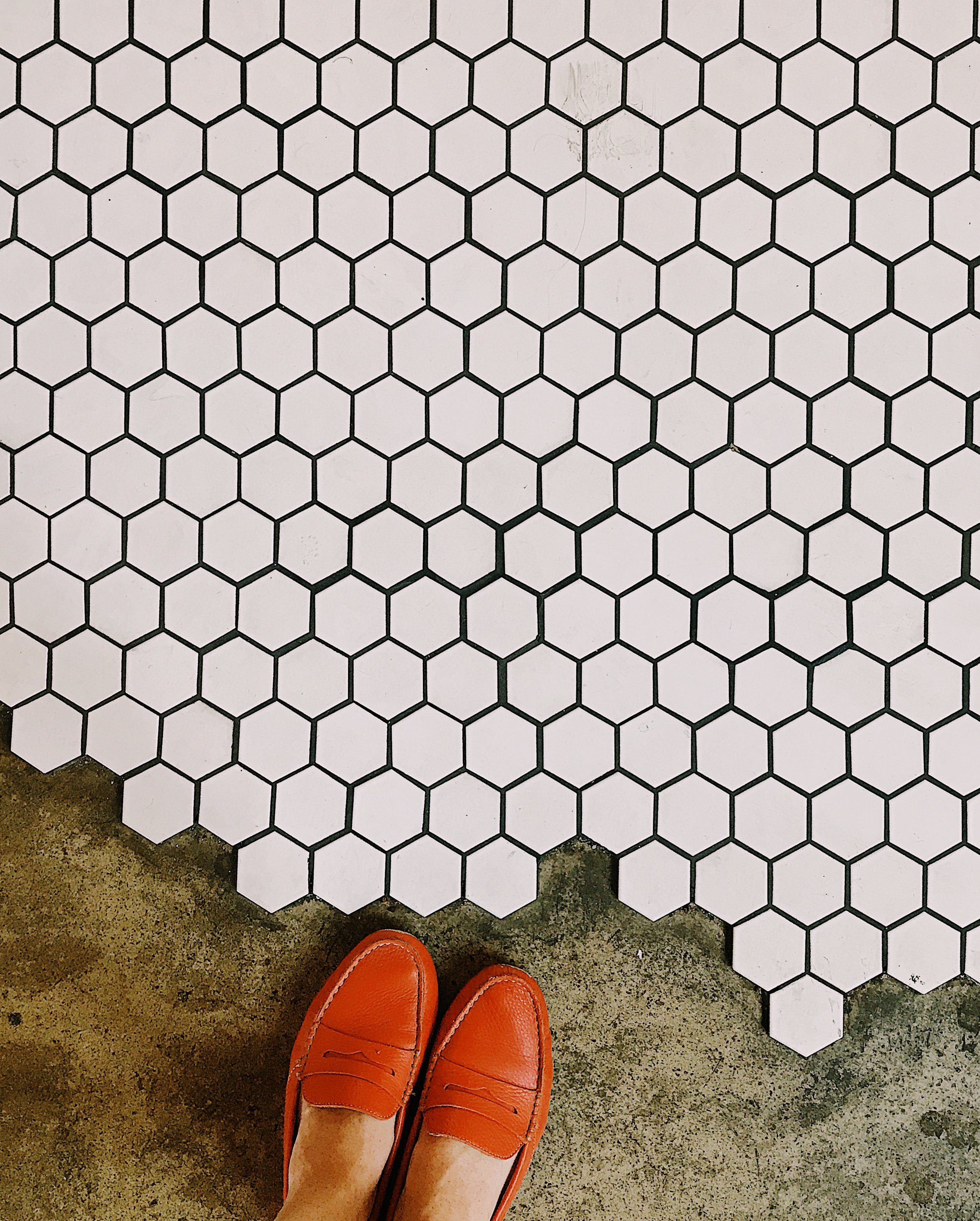 The Tiles of Moniker Coffee