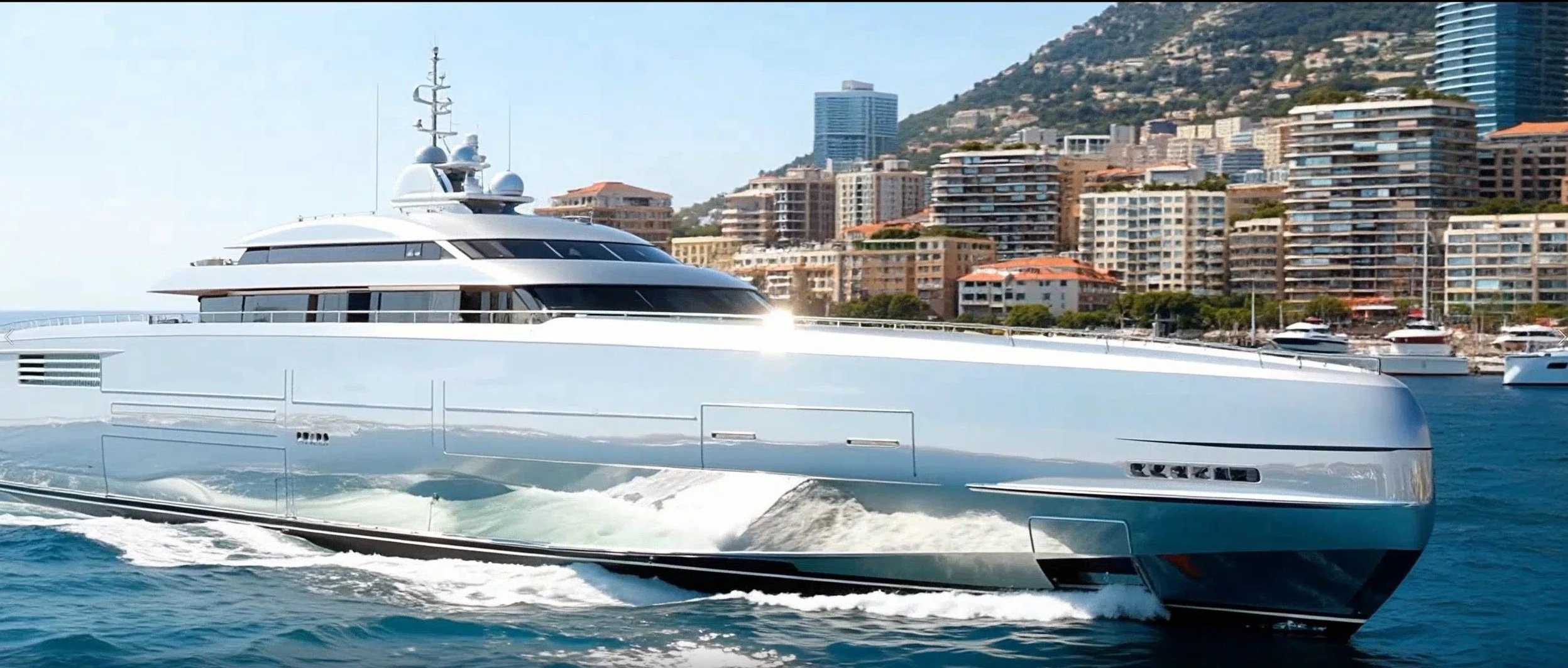 153m / 502ft Hybrid Mega-Yacht by Gary Grant 