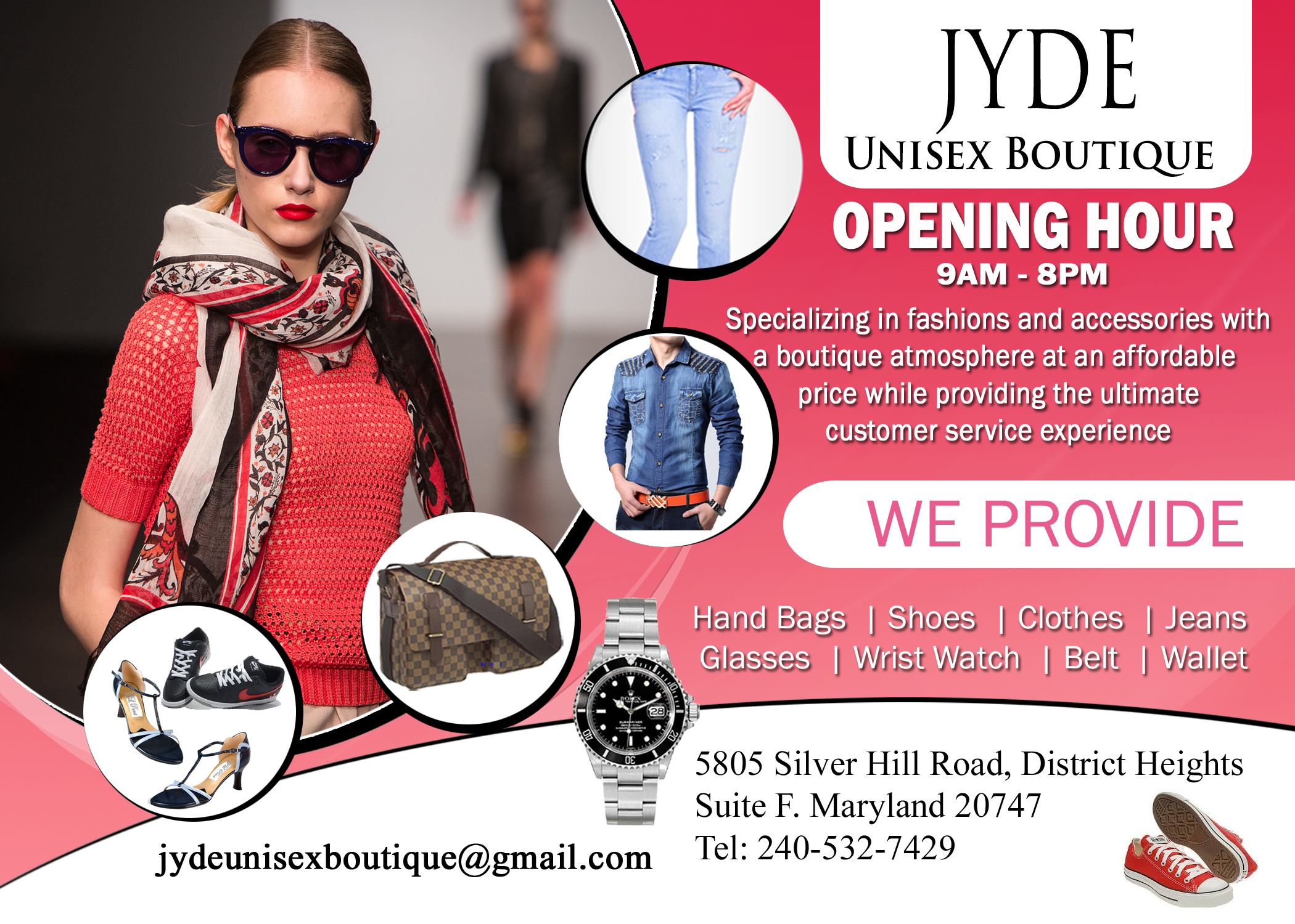 Flyer for Fashion Boutique