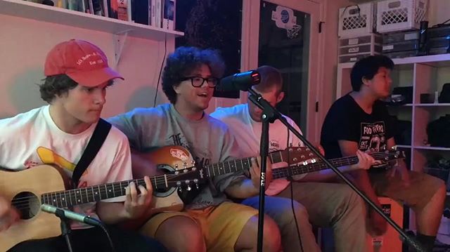 Everybody go check out our second episode of Acoustic couch. All is Fair covering Your Graduation by Modern Baseball  Link in bio