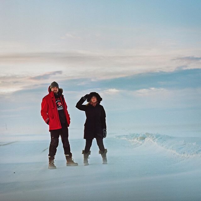 In only one week we've raised about 1/3rd of the money we need to release the new album &quot;Unknown Caller.&quot; Johnny &amp; Molly thank you all the way from the Arctic where they are as socially distant as they can be... Photo: @emilymesnerphoto