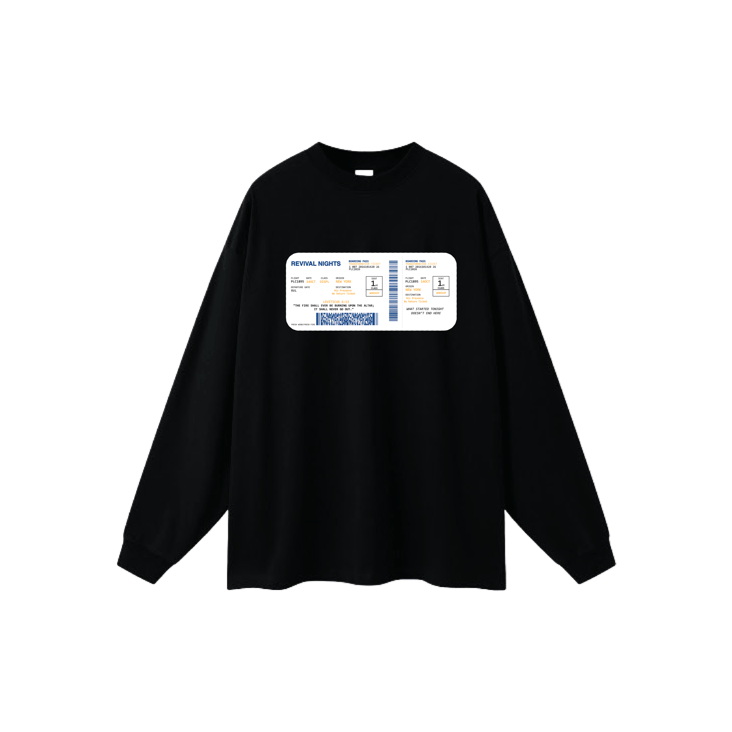 Revival Nights Boarding Pass Long Sleeve