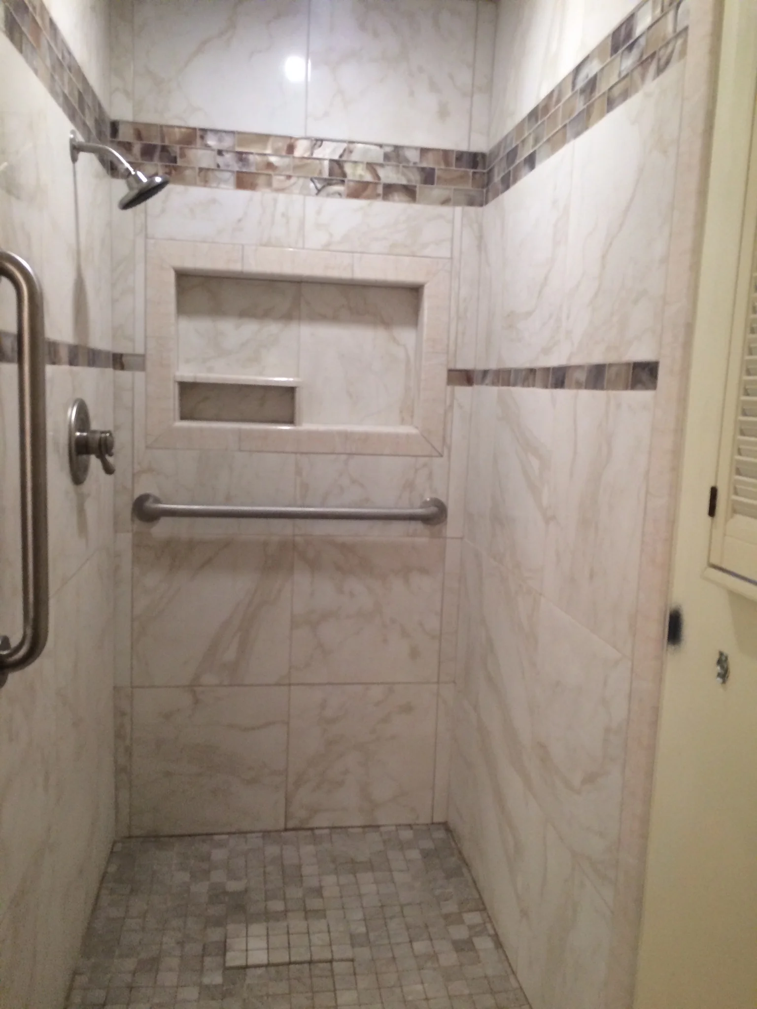 Remodeled Stall Shower • After