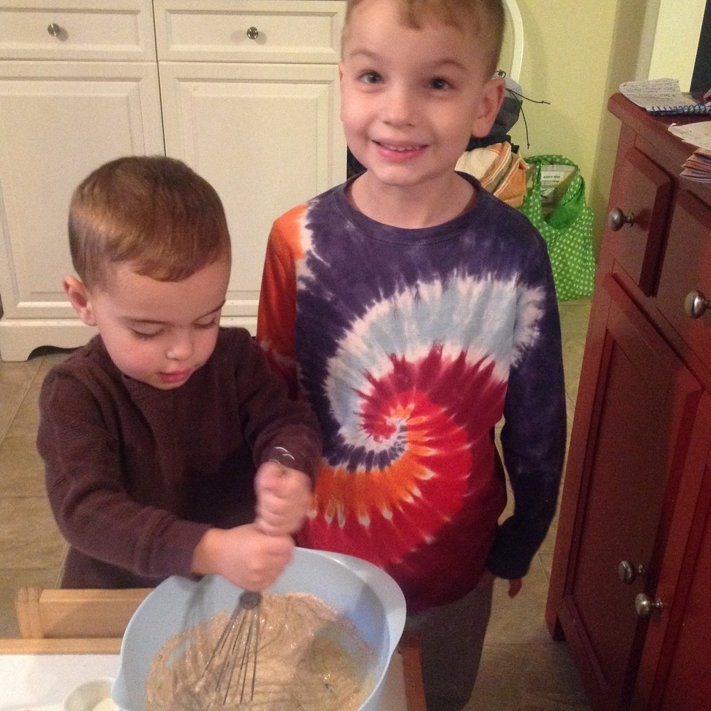 Chefs Patrick and Christian, Ages 3 and 5
