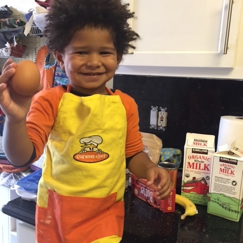 Chef Octavian, Age 3