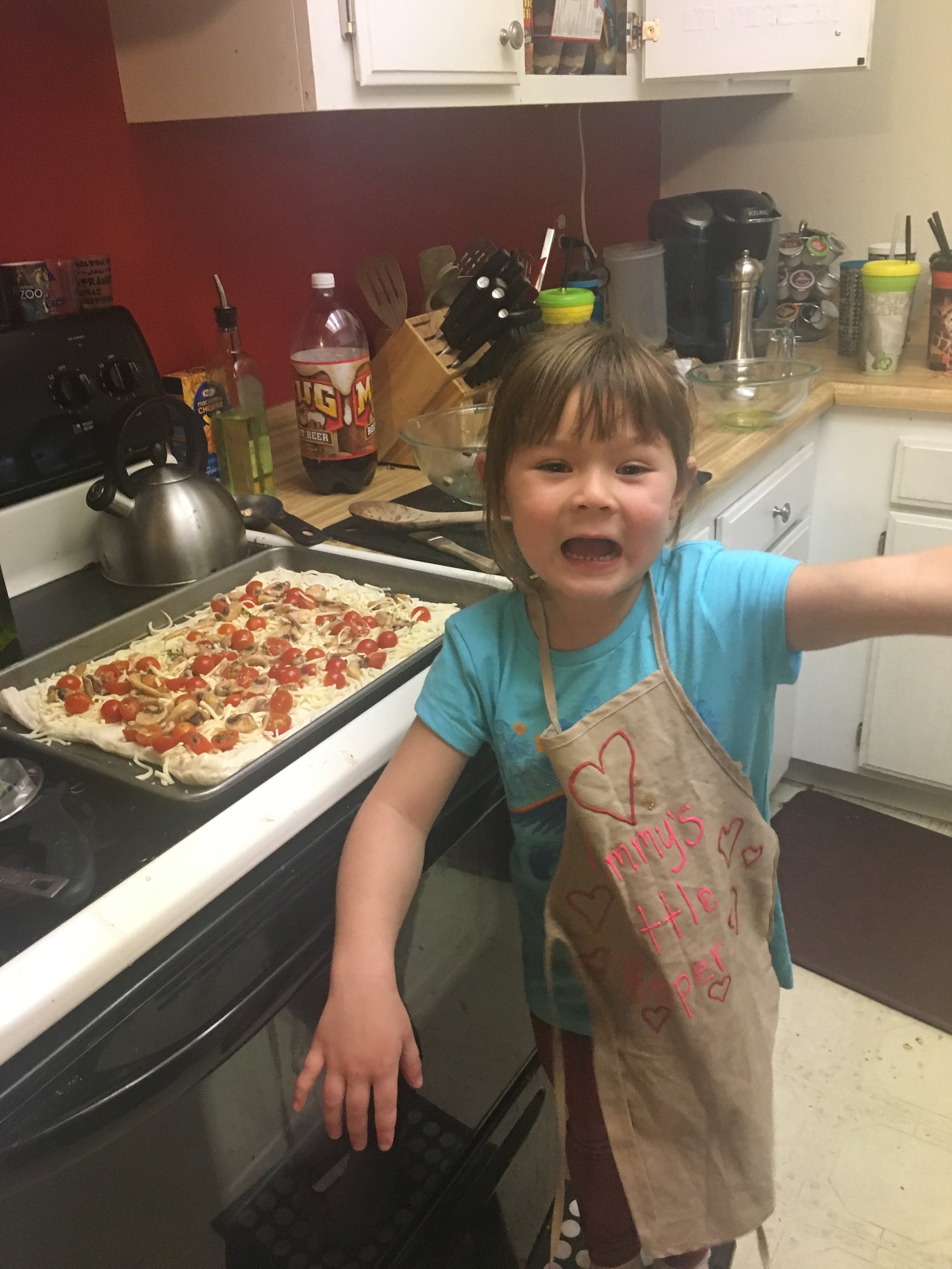 Chef Abbie, Age 5