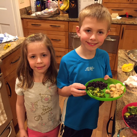 Chef Colton and Carina, Age 6 and 8
