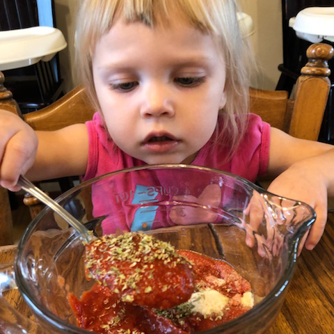 Chef Emma, Age 2