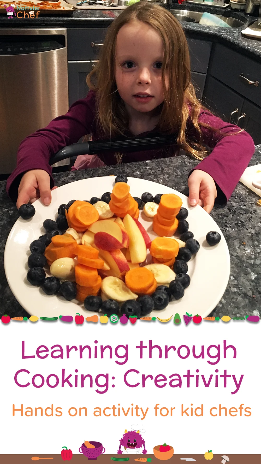 Nomster Chef | Learning through Cooking: Creativity | Fun food recipes ...