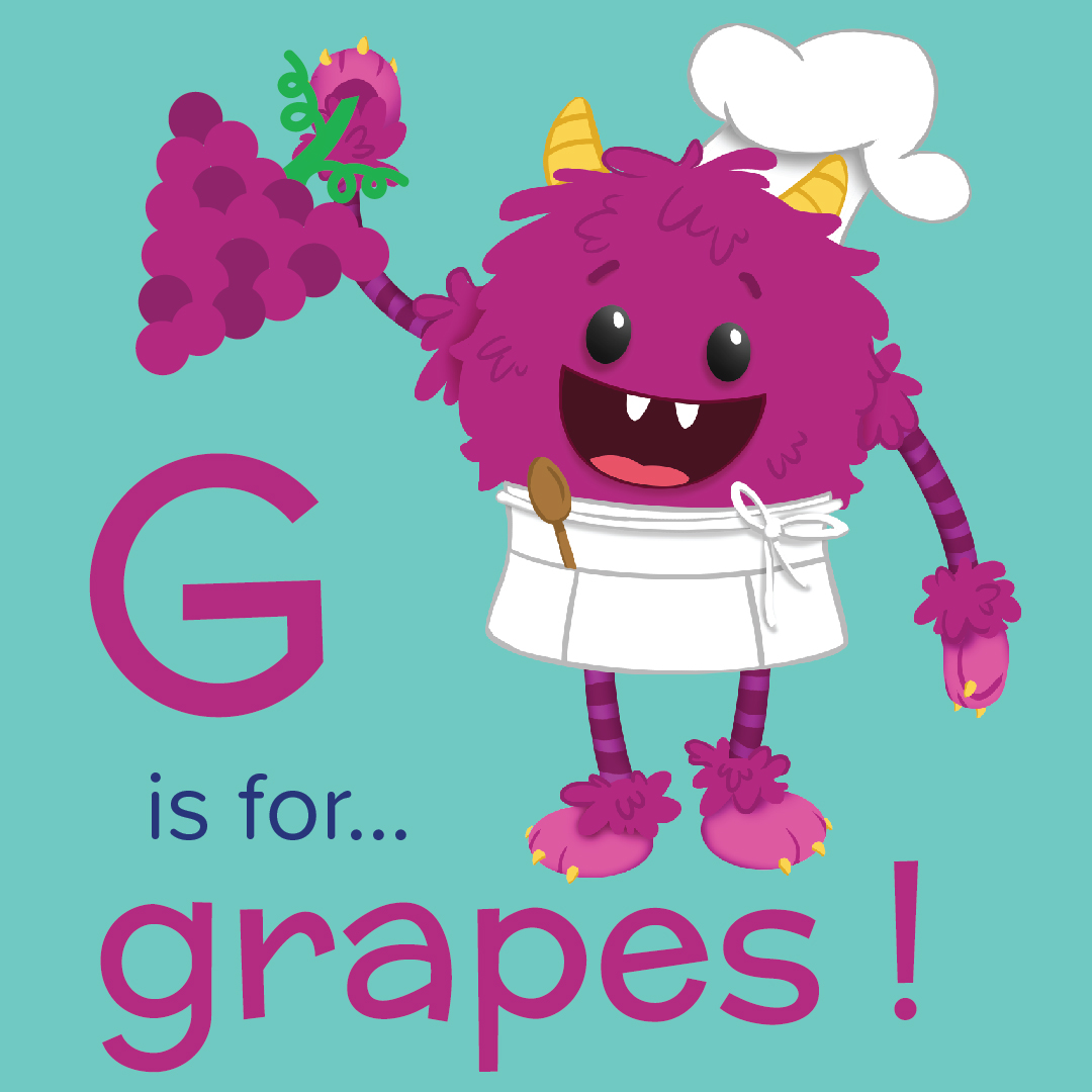 Foods that start with G, G is for grapes, foods beginning with the letter g, recipes starting with g, recipes a to z