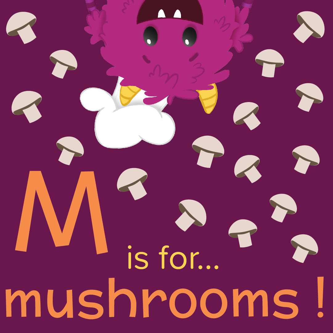 Foods that start with M, M is for mushrooms, foods beginning with the letter m, recipes starting with m, recipes a to z 