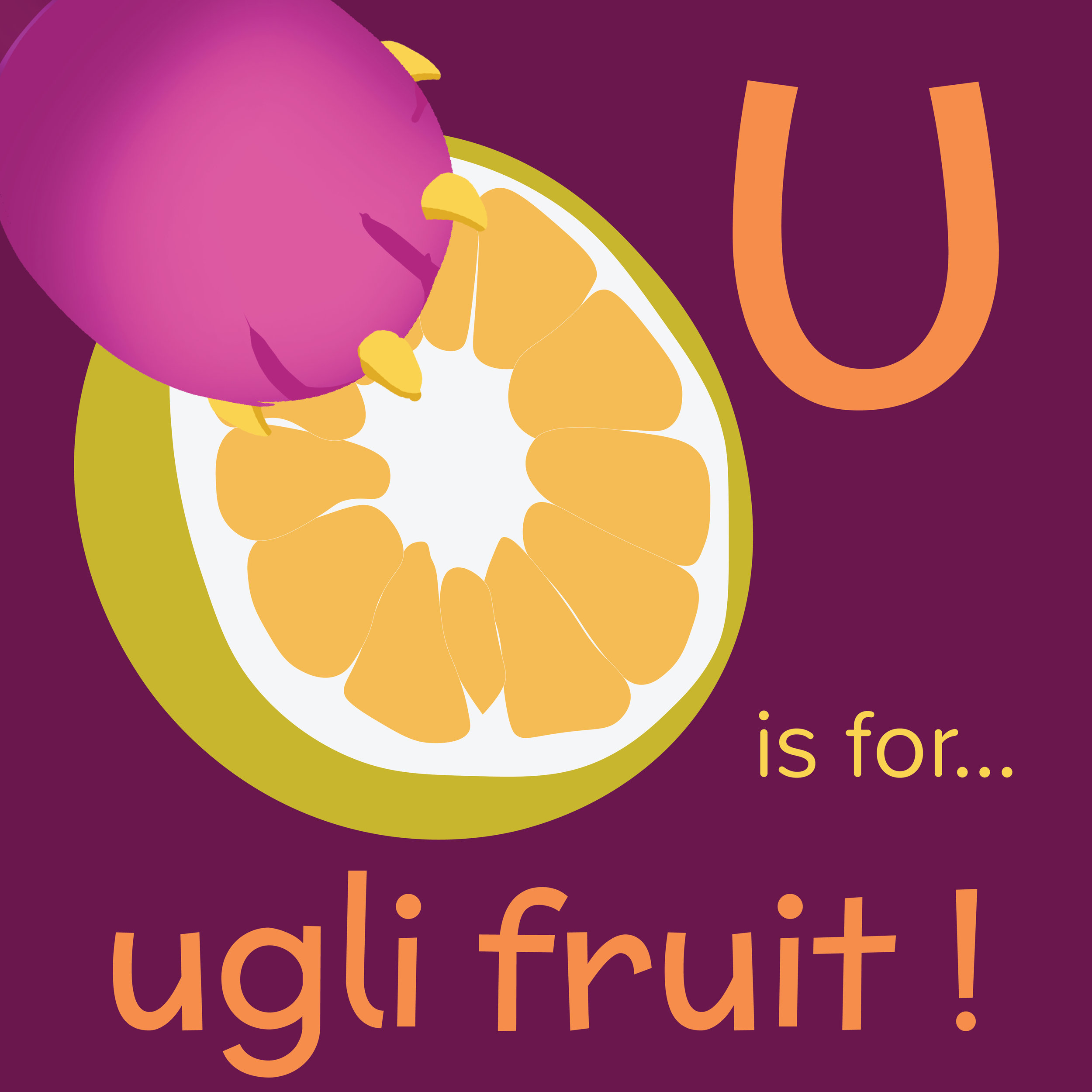 Foods that start with U, U is for ugli fruit, foods beginning with the letter u, recipes starting with u, recipes a to z