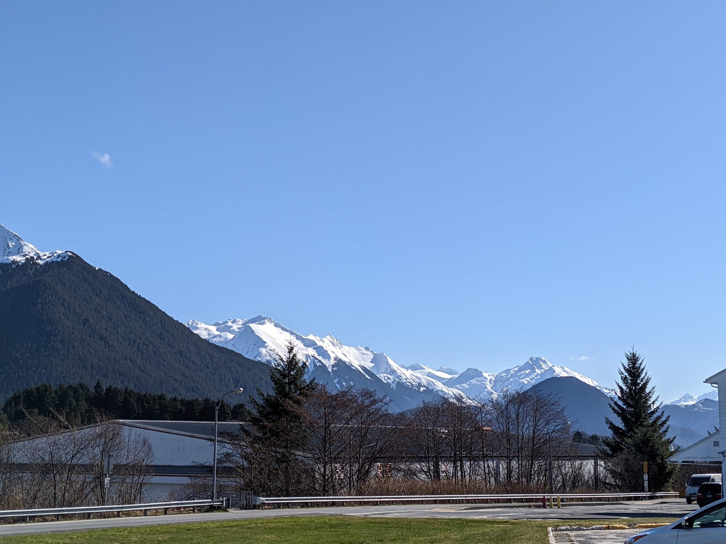 View from the hospital in Sitka, AK