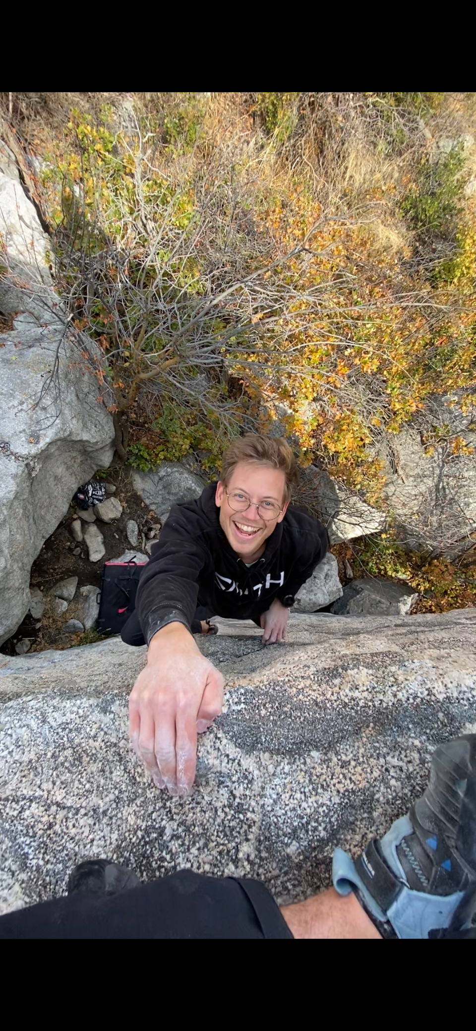 Kim Doane climbing - Kim Doane.PNG