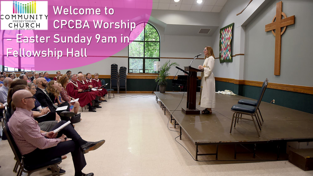 Welcome Easter 9am Fellowship Hall.png