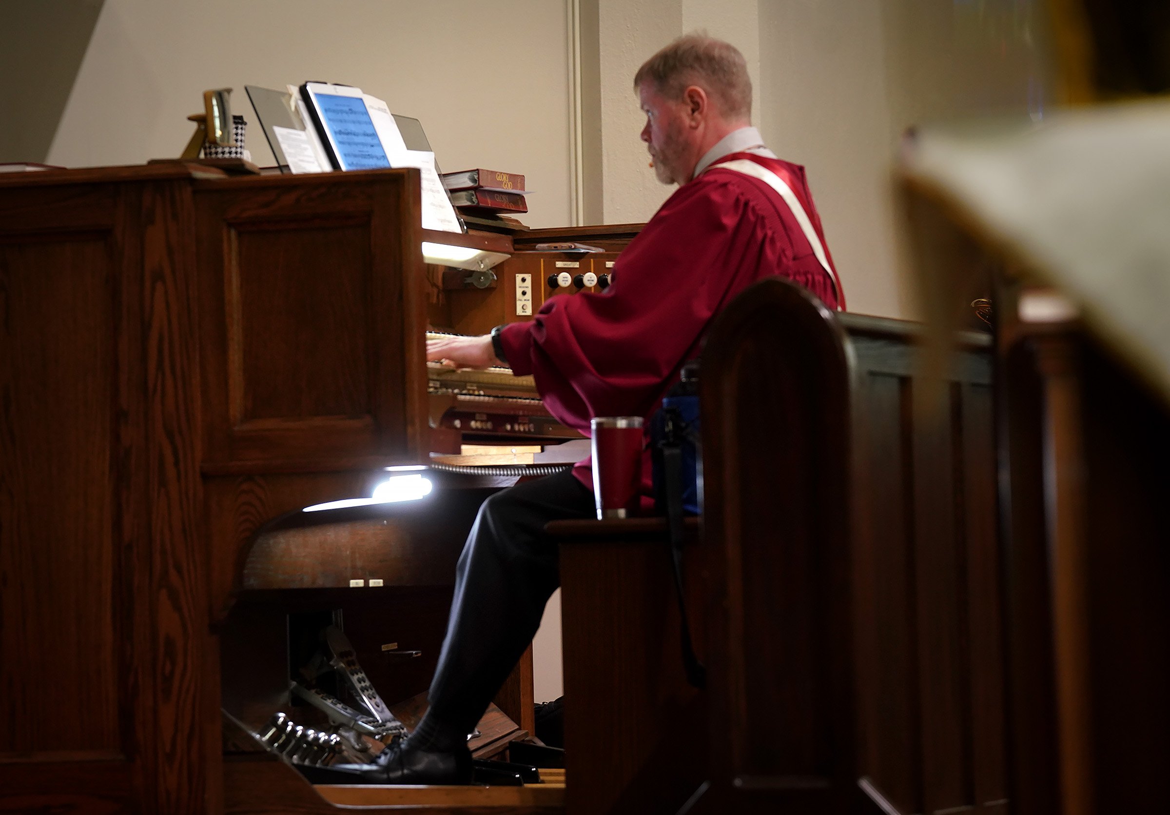 Master of the pipe organ