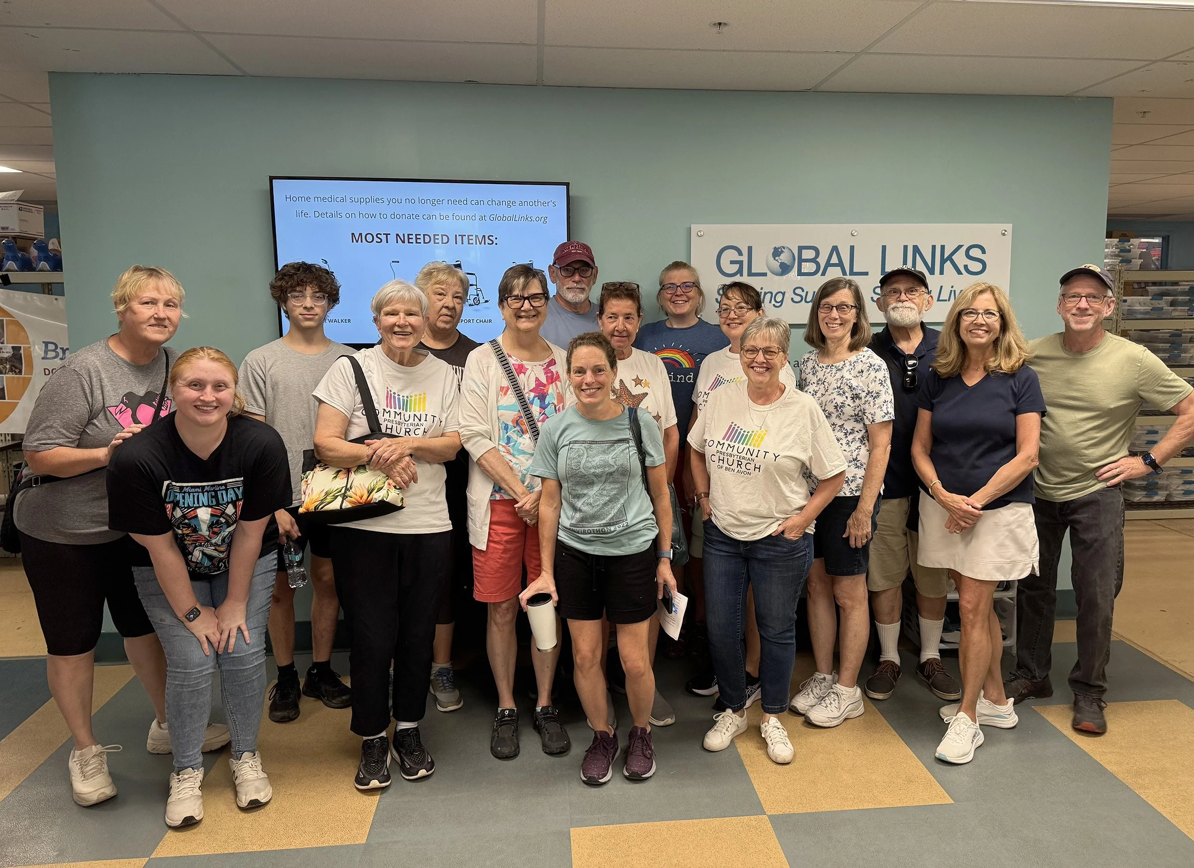 Volunteering at Global Links