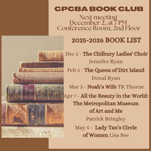 2025-2026 Book Club List-Next Meeting Feb 3