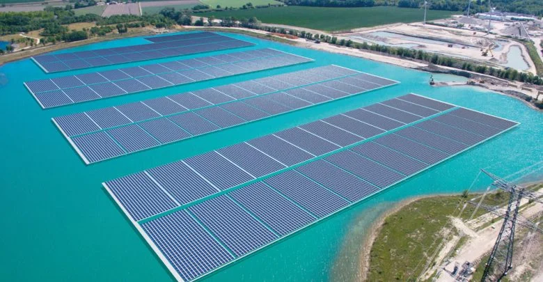 Image: French Floating Trina Solar PV modules