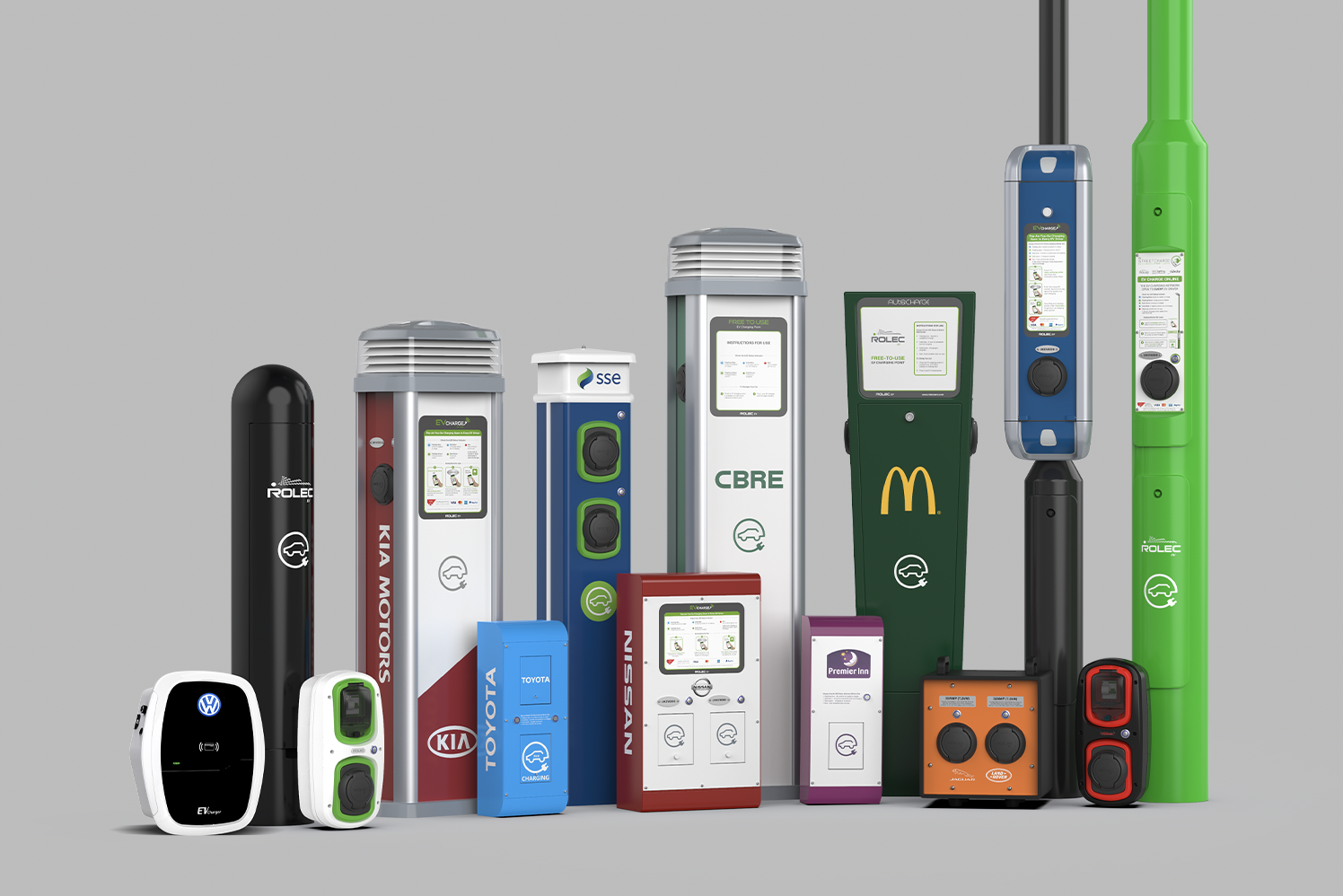 Diversity At Its Finest - The Rolec EV Charging Range