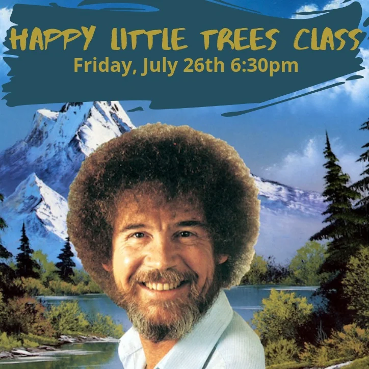 Happy Little Trees (Bob Ross) Class