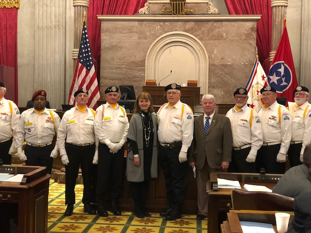 Representative Jimmy Eldridge Hosts Jackson Chapter Of Vietnam Veterans Of America In House Chamber