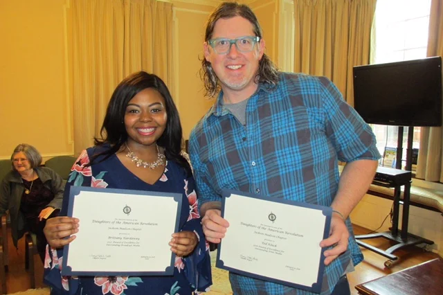 Jackson-Madison Chapter DAR Announces February 2018 Media Award Winners