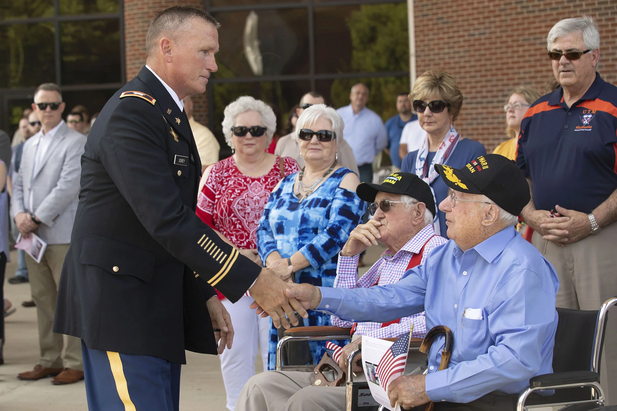 USREY REMINDS MEMORIAL DAY CROWD TO REMEMBER EACH FALLEN HERO’S STORY