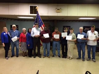 DAR Honors Local Veterans at American Legion Post 12