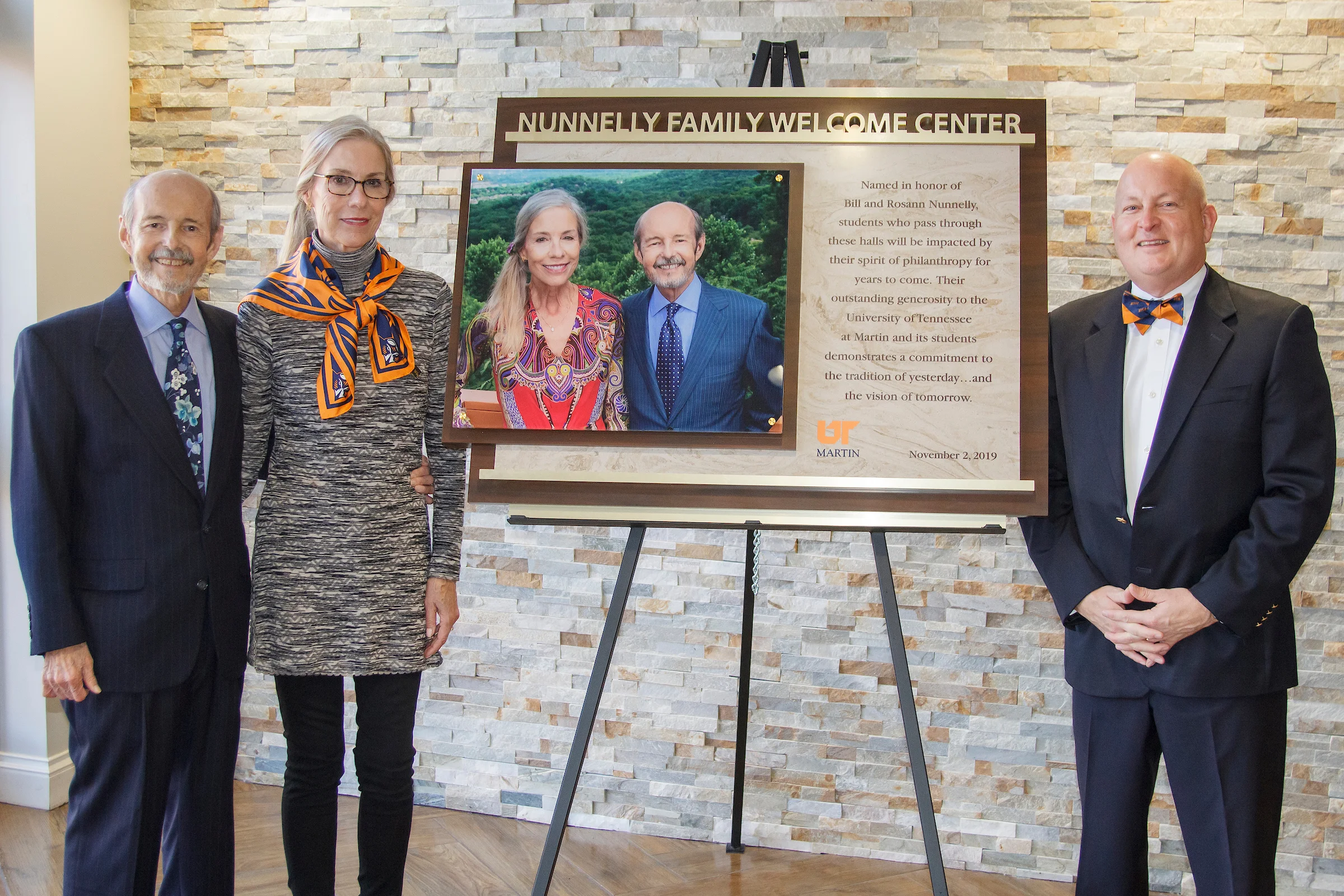 UT MARTIN DEDICATES THE NUNNELLY FAMILY WELCOME CENTER