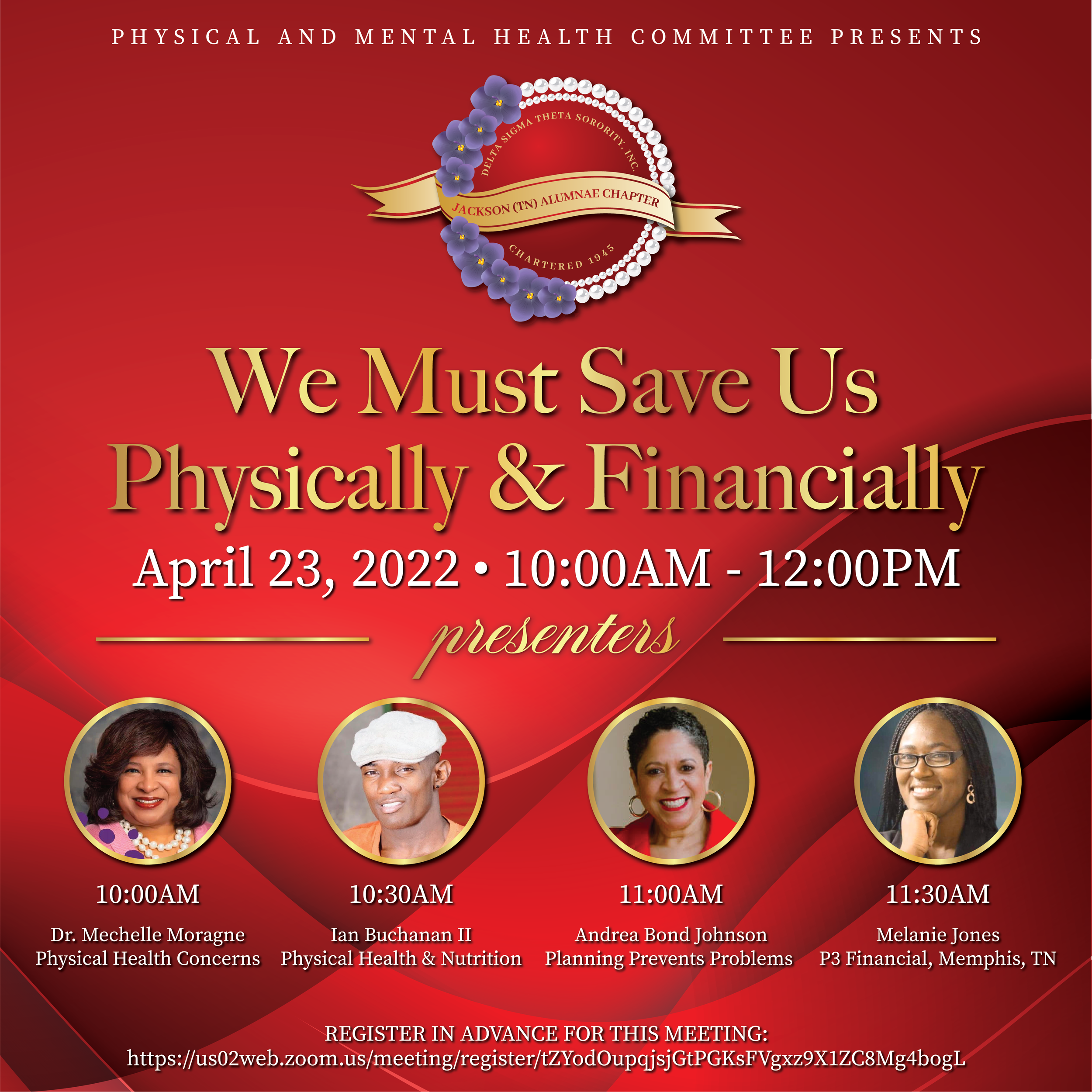 A virtual Health Fair hosted by the Physical and Mental Health Committee of the Jackson (TN)