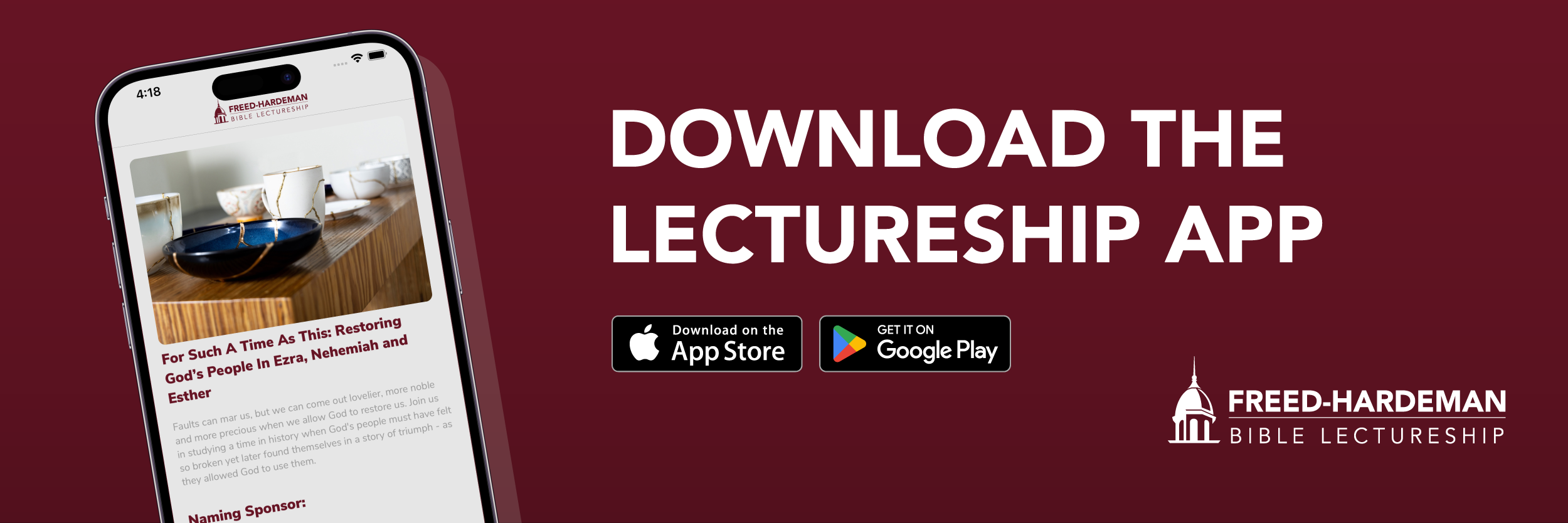 FHU Introduces New App to Assist Lectureship Visitors