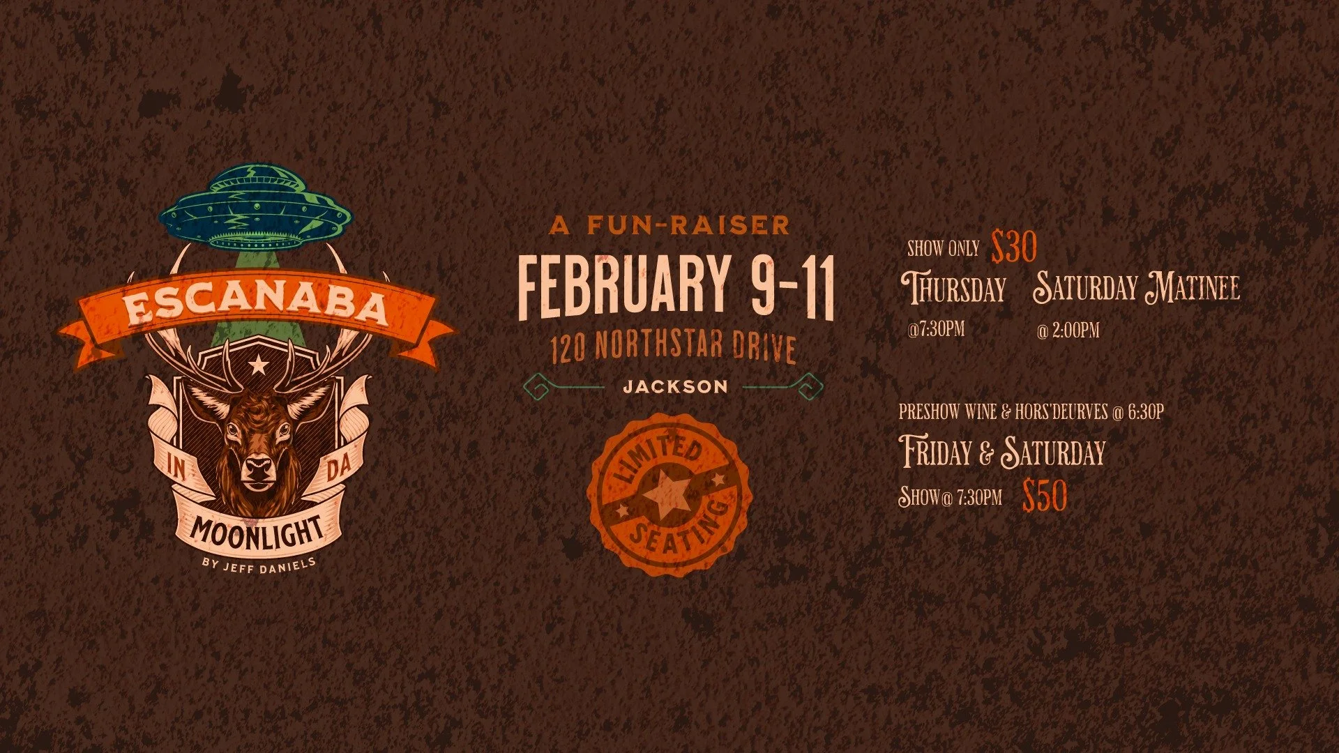 The Jackson Theatre Guild will present&nbsp;Escanaba in da Moonlight