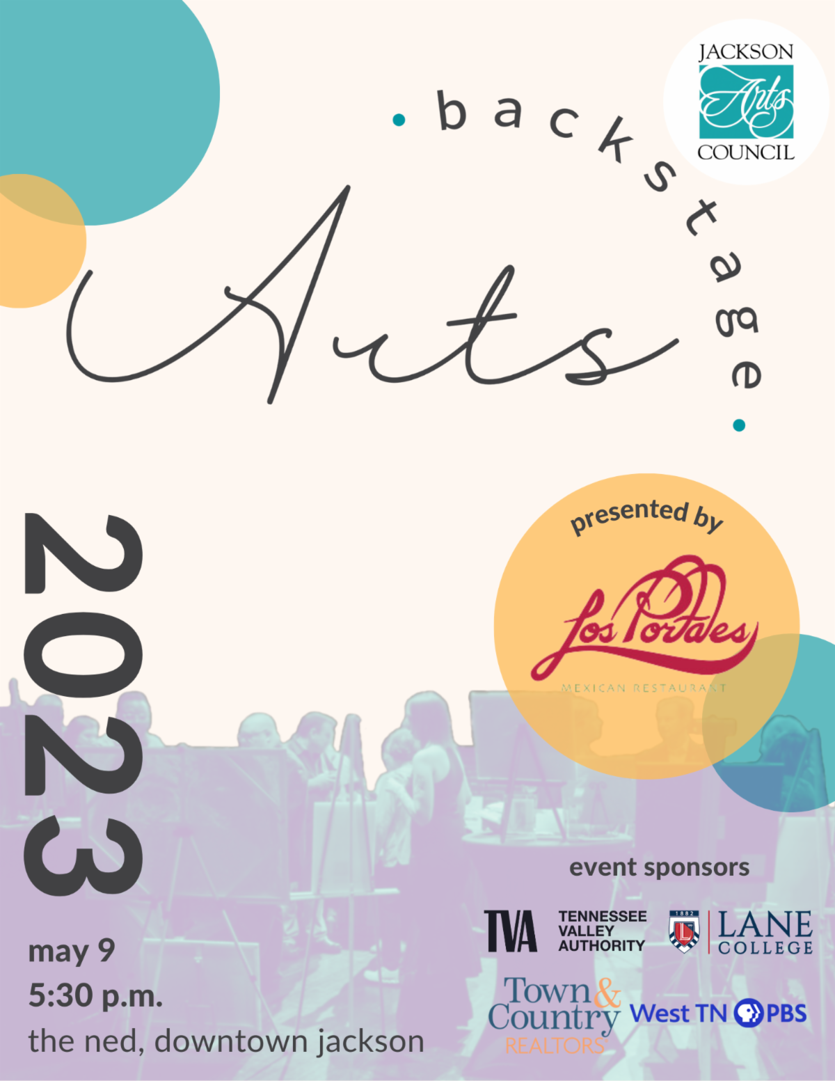 The Jackson Arts Council presents Art Backstage 2023