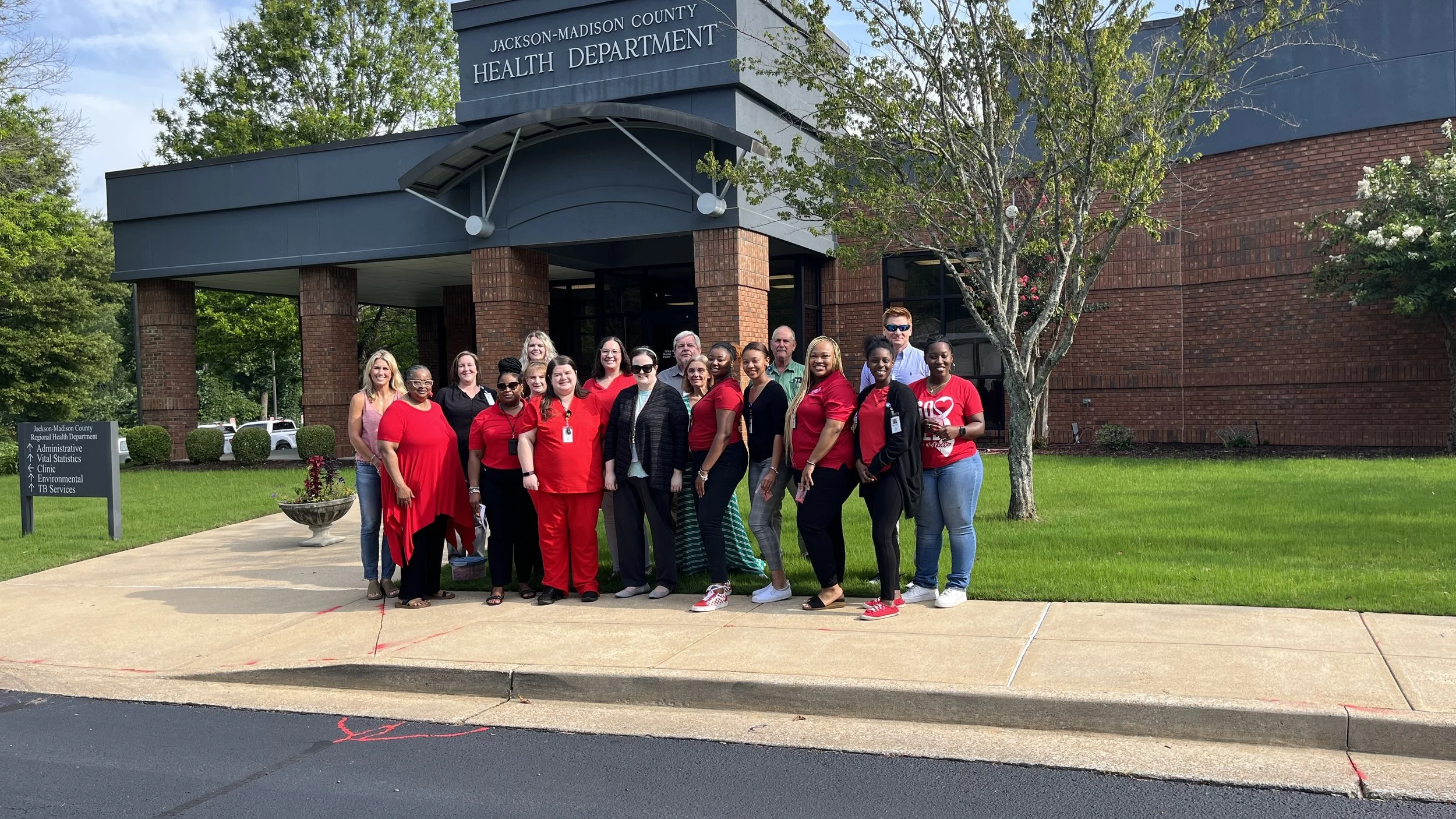 HEALTH DEPARTMENT HOSTS RED SAND PROJECT