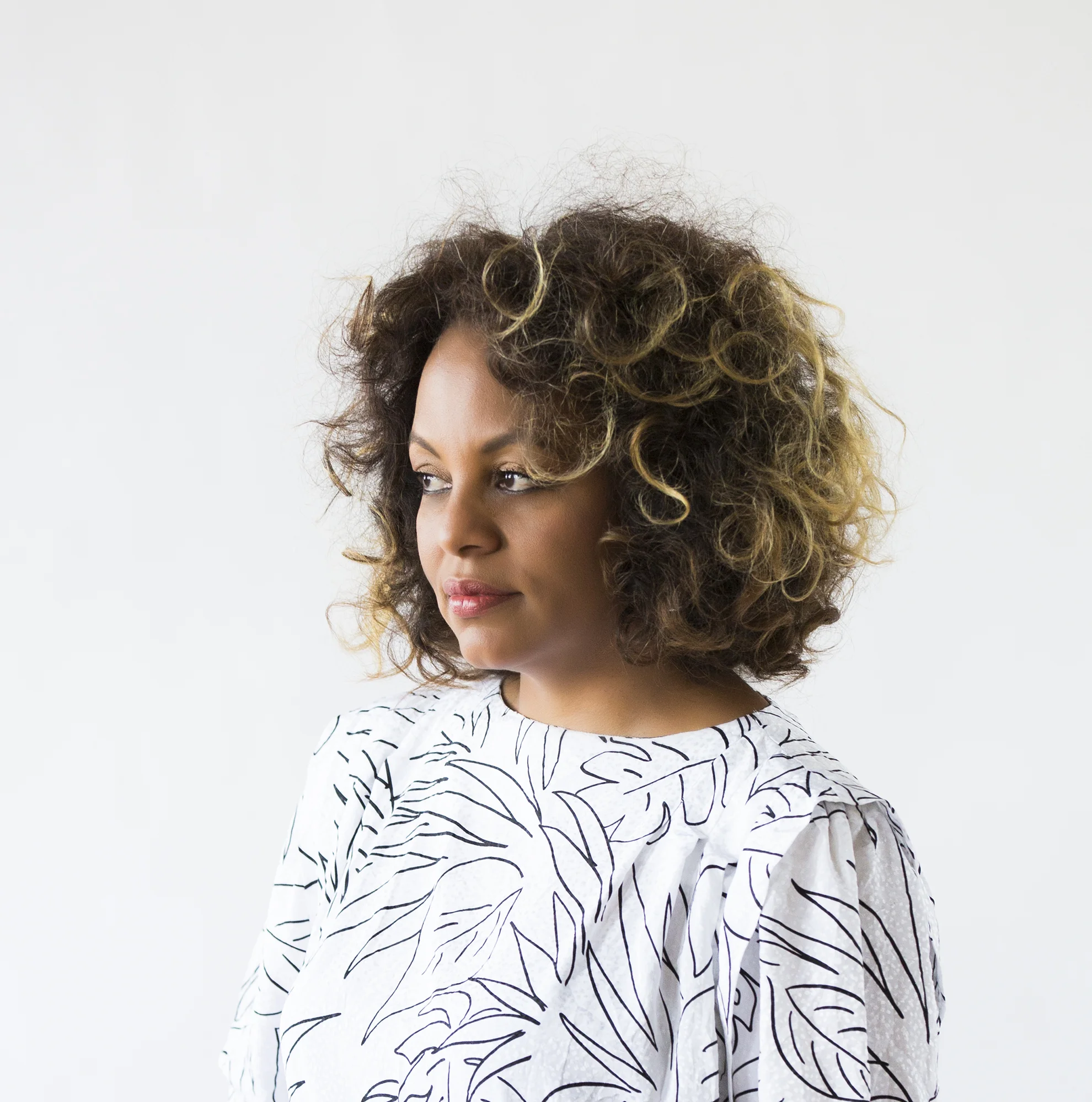 Banch Abegaze photographed by Kristyna Archer in downtown Los Angeles.