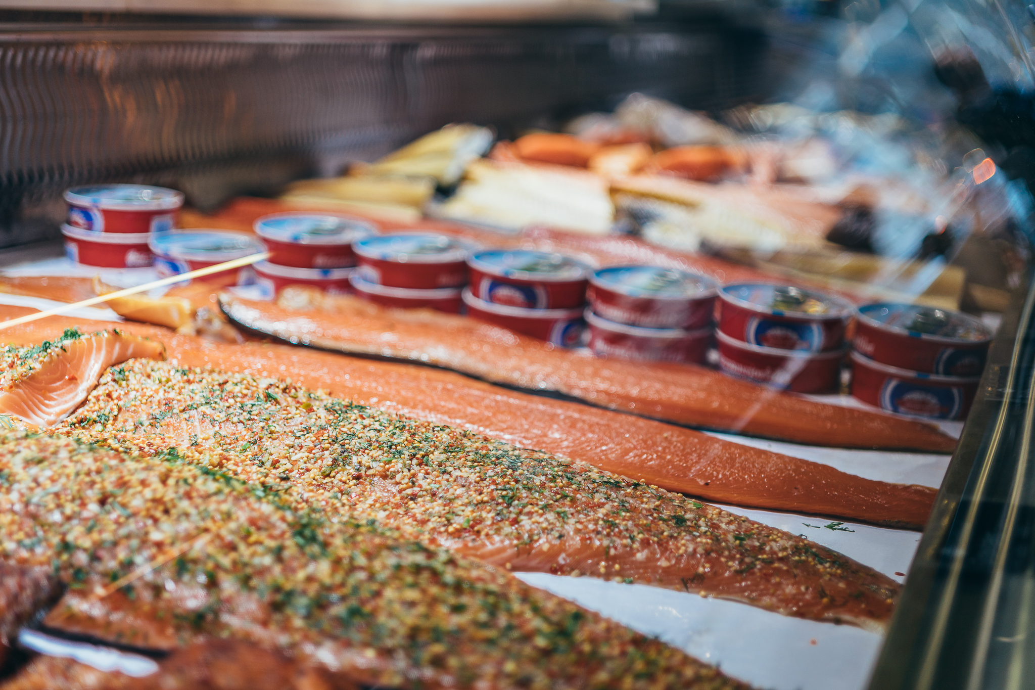 Best smoked salmon ever, from Bergen's fish market!